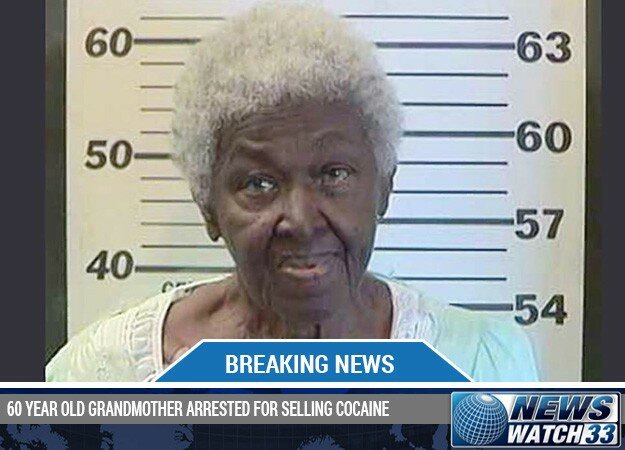 60 YEAR OLD GRANDMOTHER ARRESTED FOR SELLING COCAINE