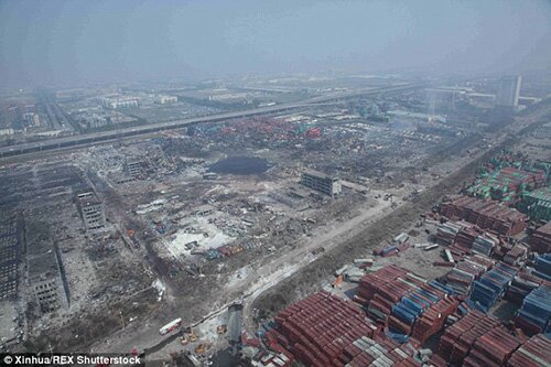 Xinhau-Rex-Shutterstock-Tianjin-Destruction-Ariel-View